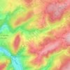 Mapa topográfico Grand Bru, altitud, relieve
