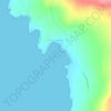 Mapa topográfico Caleta Constitución, altitud, relieve