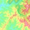 Mapa topográfico Smiths Gully, altitud, relieve
