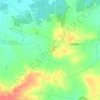 Mapa topográfico Międzylesie, altitud, relieve