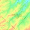 Mapa topográfico Malèves-Sainte-Marie-Wastines, altitud, relieve