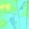 Mapa topográfico Ban Non Ngam, altitud, relieve