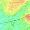 Mapa topográfico Bưng Môn, altitud, relieve