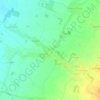 Mapa topográfico Ban Thi, altitud, relieve