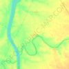 Mapa topográfico Ditalwada, altitud, relieve