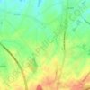 Mapa topográfico Les Boscailles, altitud, relieve