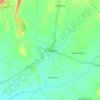 Mapa topográfico Dhariawad, altitud, relieve