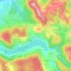 Mapa topográfico Le Terme Bas, altitud, relieve