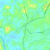 Mapa topográfico Athani, altitud, relieve