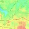Mapa topográfico Ấp 1, altitud, relieve
