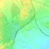 Mapa topográfico Les Comes, altitud, relieve