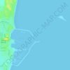 Mapa topográfico Forgan Smith Point, altitud, relieve