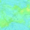 Mapa topográfico Celette, altitud, relieve