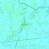 Mapa topográfico Watervliet, altitud, relieve