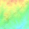 Mapa topográfico Cubetas, altitud, relieve