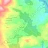Mapa topográfico Aspai, altitud, relieve