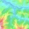 Mapa topográfico La Maraviya, altitud, relieve