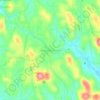 Mapa topográfico Nedumkunnam, altitud, relieve