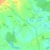 Mapa topográfico Ringen, altitud, relieve