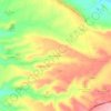 Mapa topográfico Viver de Segarra, altitud, relieve