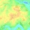 Mapa topográfico Ludon, altitud, relieve