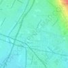 Mapa topográfico Los Nietos, altitud, relieve