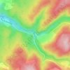 Mapa topográfico Forge-à-la Plez, altitud, relieve