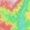 Mapa topográfico Afing - Avigna, altitud, relieve