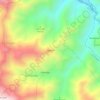 Mapa topográfico Zapallal, altitud, relieve