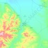 Mapa topográfico Хархорин, altitud, relieve