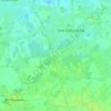 Mapa topográfico Zevensterre, altitud, relieve