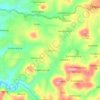 Mapa topográfico Tirtoyudo, altitud, relieve