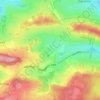 Mapa topográfico Petit Sart, altitud, relieve