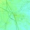 Mapa topográfico Forbesganj, altitud, relieve