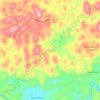 Mapa topográfico Muyhá, altitud, relieve