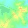 Mapa topográfico Kamalapur, altitud, relieve
