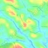 Mapa topográfico Elangoi, altitud, relieve