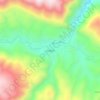 Mapa topográfico Amojileca, altitud, relieve