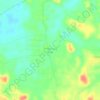 Mapa topográfico Pematang Jaya, altitud, relieve