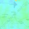 Mapa topográfico Machapur, altitud, relieve