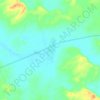Mapa topográfico Deu, altitud, relieve
