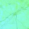 Mapa topográfico Moonak, altitud, relieve