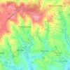Mapa topográfico Kolonia, altitud, relieve