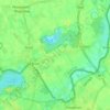 Mapa topográfico Au Bon Coin, altitud, relieve
