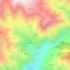 Mapa topográfico lethal, altitud, relieve