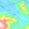 Mapa topográfico Pucutu, altitud, relieve
