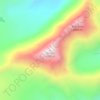 Mapa topográfico Yunam, altitud, relieve