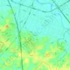 Mapa topográfico Chupal-ri, altitud, relieve