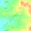 Mapa topográfico Dabil Guda, altitud, relieve