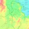 Mapa topográfico Balinad, altitud, relieve
